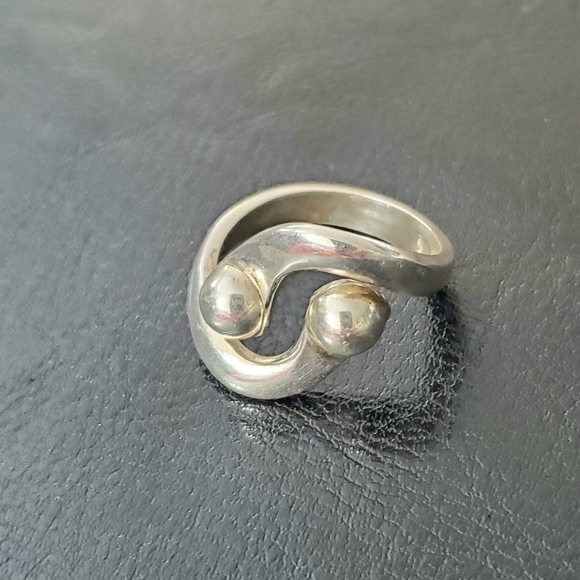 Sterling Silver 925 Ring made in Mexico - Picture 2 of 4